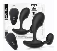 Aquen Estimulador Prostático y Perineo Control Remoto Silicona Líquida USB Magnético de Tardenoche