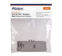 Aqueon ProScraper 3.0 Twist & Click - Cuchillas de Repuesto de Acero Inoxidable, Paquete de 3