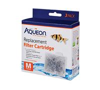 Aqueon QuietFlow Cartucho de Filtro, Mediano, Paquete de 3