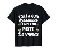 Aquí es Cómo Parece El Mejor Amigo del Mundo Camiseta