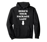 Aquí está tu Paquete Lady Funny Sarcasm Sudadera con Capucha