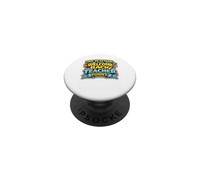 Aquí Estamos. ¡Vamos! De Nuevo, Quiero Decir, Bienvenido, Profesor, Divertido. PopSockets PopGrip Adhesivo