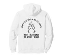 Aquí están Las Noches Que no recordaremos Flautas clínicas Sudadera con Capucha