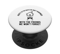 Aquí están Las Noches Que no recordaremos la Fiesta de inauguración de la casa PopSockets PopGrip Adhesivo