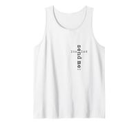 Aquí Estoy yo enviándome fe Cristiana Isaías 6:8 Escritura Camiseta sin Mangas