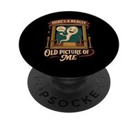 Aquí Hay una Foto Muy Antigua de mí Esperma PopSockets PopGrip Adhesivo