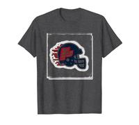 AquÌ Juega Un Quarterback | F˙tbol Americano Deportivo Camiseta, Hombre, Jaspeado Oscuro, XXL