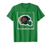 AquÌ Juega Un Quarterback | F˙tbol Americano Deportivo Camiseta, Hombre, Verde Kelly, S