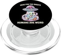 AQUÍ para Las Ovejas Los Humanos Son extraños Amantes de Las PopSockets PopGrip para MagSafe