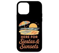 Aquí para Siestas & Puestas de Sol - Elementos mínimos de Verano Carcasa para iPhone 12 Mini