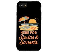 Aquí para Siestas & Puestas de Sol - Elementos mínimos de Verano Carcasa para iPhone SE (2020) / 7/8