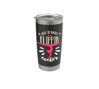 Aquí para ver a My Flippin Sister Loves Aerial Silk Contortion Vaso térmico de acero inoxidable de doble pared