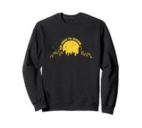 Aquí viene el día del sol lleno de alegría Sudadera