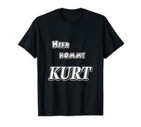 Aquí viene el Kurt mejores refranes impresos Camiseta