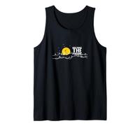 Aquí viene la luz del sol, puntos brillantes y calidez Camiseta sin Mangas