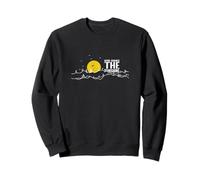 Aquí viene la luz del sol, puntos brillantes y calidez Sudadera