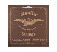 Aquila 185C Ambra 800 para guitarra clásica, 3 cuerdas agudas súper nylgut
