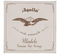Aquila Genuine Gut aq-1 cuerdas para ukelele Soprano - Alta G - Set de 4 cuerdas