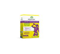 Aquilea Detox + Quemagrasas – Complemento alimenticio sabor Piña – 10 sticks