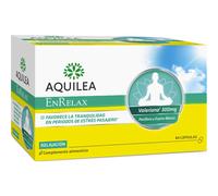 Aquilea – Complemento alimenticio Enrelax – Valeriana, Pasiflora y Espino Blanco – 84 cápsulas