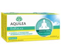AQUILEA | EnRelax | Favorece la Tranquilidad | 48 cápsulas | Valeriana, Pasiflora y Espino Blanco | Relajación