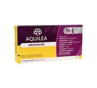 Aquilea Menopausia | 30 cápsulas | Complemento Alimenticio Mujer con Cimicífuga, Ginkgo, Lúpulo, Melatonina y Vitaminas | Apoyo Sofocos, Sueño, Energía y Bienestar Femenino