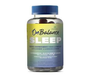Aquilea | On Balance Sleep | 60 Gummies (Banana) | Suplemento para dormir | Con Ashwagandha Sensoril®, Melatonina y Vitamina B6 | Gummies veganos sin azúcar | Suplementos | Sueño