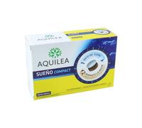 Aquilea Sueño Compact | 60 comprimidos Bicapa | Favorece Descanso Reparador | Melatonina y Extractos de Valeriana, Pasiflora y Amapola de California para Conciliar el Sueño