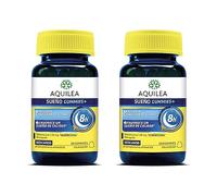 AQUILEA Sueño Gummies | Paquete de 2 unidades de 60 gominolas | 120 gominolas | Sueño profundo de calidad | Sin azúcar | 8h de descanso