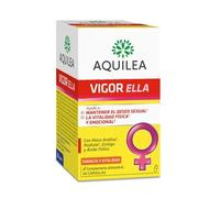 AQUILEA | Vigor Ella | 60 cápsulas | Maca Andina y Rodiola | Para la actividad femenina | Relaciones | Complemento alimenticio