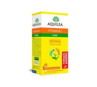 Aquilea Vitamina C + Zinc Comprimidos efervescentes 28 Pack ahorro Sabor naranja