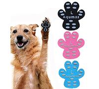 Aqumax Almohadillas de tracción antideslizantes para patas de perro, calcomanías para patas de perro con almohadilla autoadhesiva más fuerte que proporcionan tracción para perros mayores y lesionados