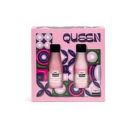 AQUOLINA QUEEN Bosque Fresa - Gel de Ducha 125 ml + Leche Corporal 125 ml