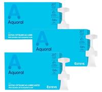 Aquoral Gotas Oftálmicas Lubricantes 3x20 uds