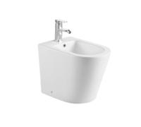 Aquore | TURÍN Bidé Compacto A Suelo | Color Blanco Mate | Referencia 10407 | Medidas Alto 41cm x Ancho 36,5 cm x Fondo 57 cm.