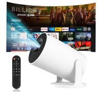 aquota Proyector de video Mini proyector 4K Proyector de video portátil WiFi 6 Android 11 1080P Full HD Compatible con teléfono PC Lap HDMI Cine en casa Rotación de 180°