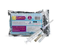 AQUQVIAL Juego de prueba de agua para bacterias, kit de prueba de agua para coliformes, bacterias, agua potable, prueba de agua potable, agua del grifo, estanque, lago, río, piscina, probador de