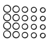 Aqvjd Juntas tóricas de goma de ajuste estándar, piezas alternativas para reparación de mecanismos de cinta en tamaños de 9 a 13 mm, juego de mantenimiento de sonido portátil