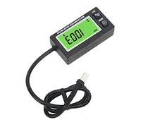 aqxreight 0? 25000 Rpm Tacómetro Digital 0? 999999h Hour Meder LCD Display IP65 para el Tiempo de la Motocicleta y el Restablecimiento del Tiempo. Be the ? 9999999h Cronometra el 100000? 999999h y