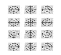 aqxreight 100 Piezas de Parches de Calcomanía Reflectante de Lámina Reflectante de 100 Piezas para una Encuesta Total de la Estación 3x3cm Muy Ligero en Grado Es Reflejo que los Tiempos y la (2*2cm)