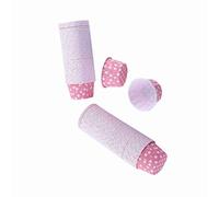 aqxreight 100 Uds. Revestimientos para Cupcakes, Tazas para Hornear para Horno, Microondas, Congelador, 8 Colores, Fundas para Muffins Antiadherentes de Alto Calor, Decoraciones para Fiestas (puntos
