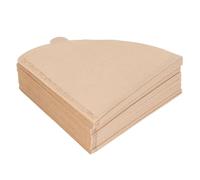 aqxreight 100pcs Coffee Wood Pulp Cone Cone Filador de café Partículas Engrasas el café PaperCoffee Conecoffee PaperCoffee Dripper FilterCoffee Drip Paper Disposible (Papel filtro V02 100 piezas)