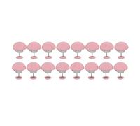 aqxreight 16PCS Clips de Cama con Forma de Seta Sujetadores de Funda de Edredón para una Sujeción Segura Alfileres de Edredón Suaves para Sábanas Cojines y Cortinas Herramienta de Fijación de (Pink)