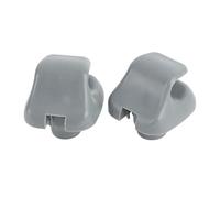 aqxreight 2 Clips de Retención de Visera Solar 88217S01A01ZA Reemplazo de Gancho Interior de Visera Solar para 2003-2005 Gris, Si el Modelo Es Aplicable, Compre 2003-2005 Son Clips de para