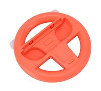 aqxreight 2 Controlador de Volante Accesorio de Juego de Carreras con Iluminación RGB, Diseño Ergonómico y Botón Desmontable de Instalación Rápida para una Jugabilidad Mejorada (ORANGE)