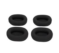aqxreight 2 Pares de Almohadillas para Auriculares Barracuda X Chroma con Aislamiento de Ruido, Almohadillas Transpirables de Repuesto para Auriculares Chroma, para los Oídos, para (Black)