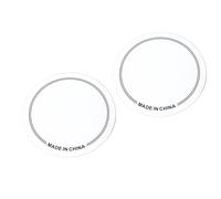 aqxreight 2 Piezas de Parche para la Cabeza Pet Wear Drumhead Patch Protector para Práctica Pedal de un Pedal White Usic Grabación, etc. Percusión Patch Paddrumhead Protector Skin (#1)