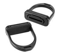 aqxreight 2 uds. Estribos para Montar a Caballo, Silla de Plástico para Caballo, Pedal Antideslizante para, Equipo de Seguridad Ecuestre Súper Ligero, Almohadilla Antideslizante Que Proporciona