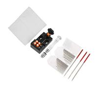 aqxreight 26 Piezas Juego de Pulido de Perforación de Taladro Helicoidal Manual Herramientas de Carpintería Aleación de Aluminio 0,5 Mm-3,0 Mm de Accesorio Esta Precisión de Perforación de Ajuste Es