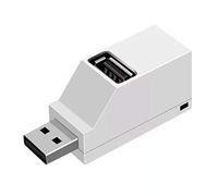 aqxreight 3 en USB2 0 Splitter Hub ABS Extensor de Enchufe Directo Accesorios de Computadora la Aplicación Es Compatible con USB2 0 Splitter3 In 0 SplitterHubUSB SplitterAccesorios de Computadora